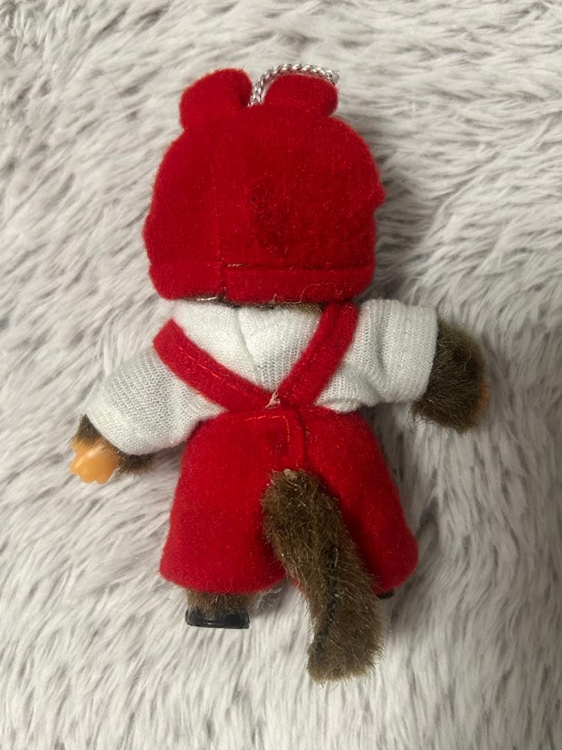 激レア！！赤いオーバーオールのモンチッチ