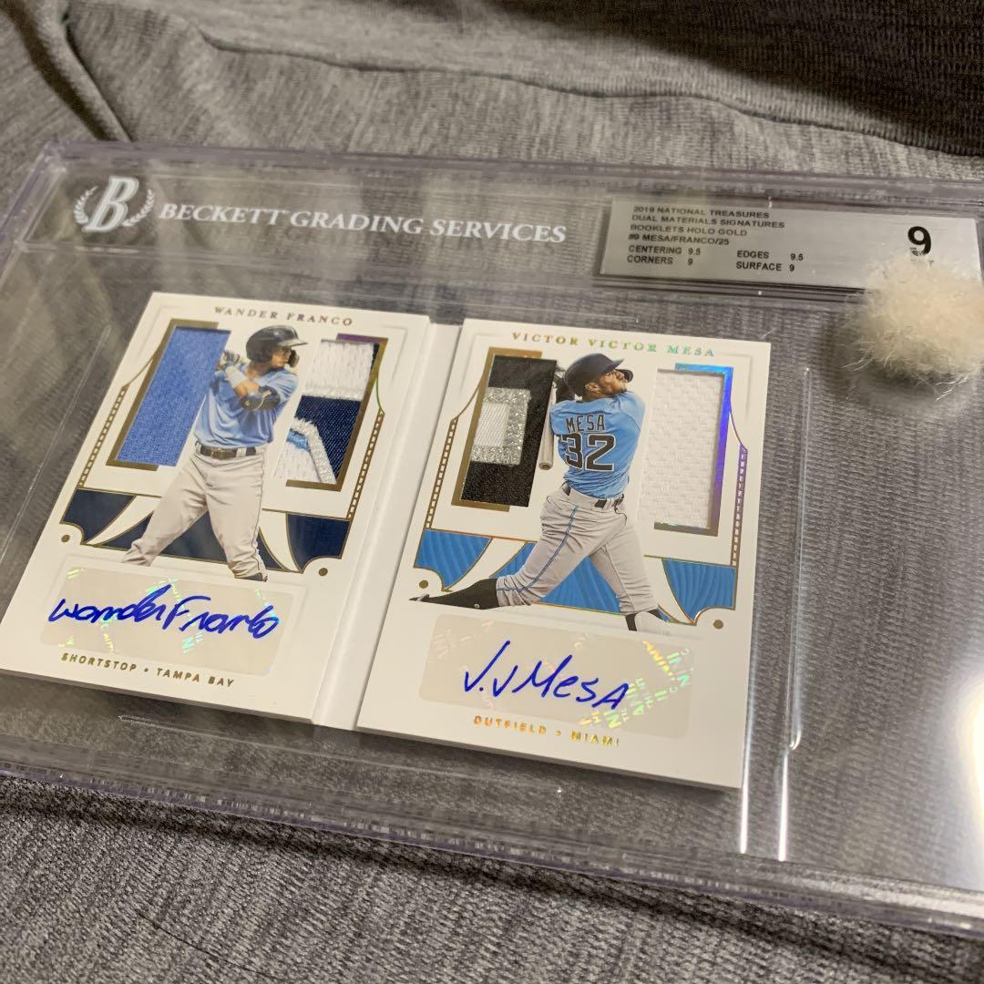 wander franco mesa 直筆サインカード　MLB 野球　ルーキー