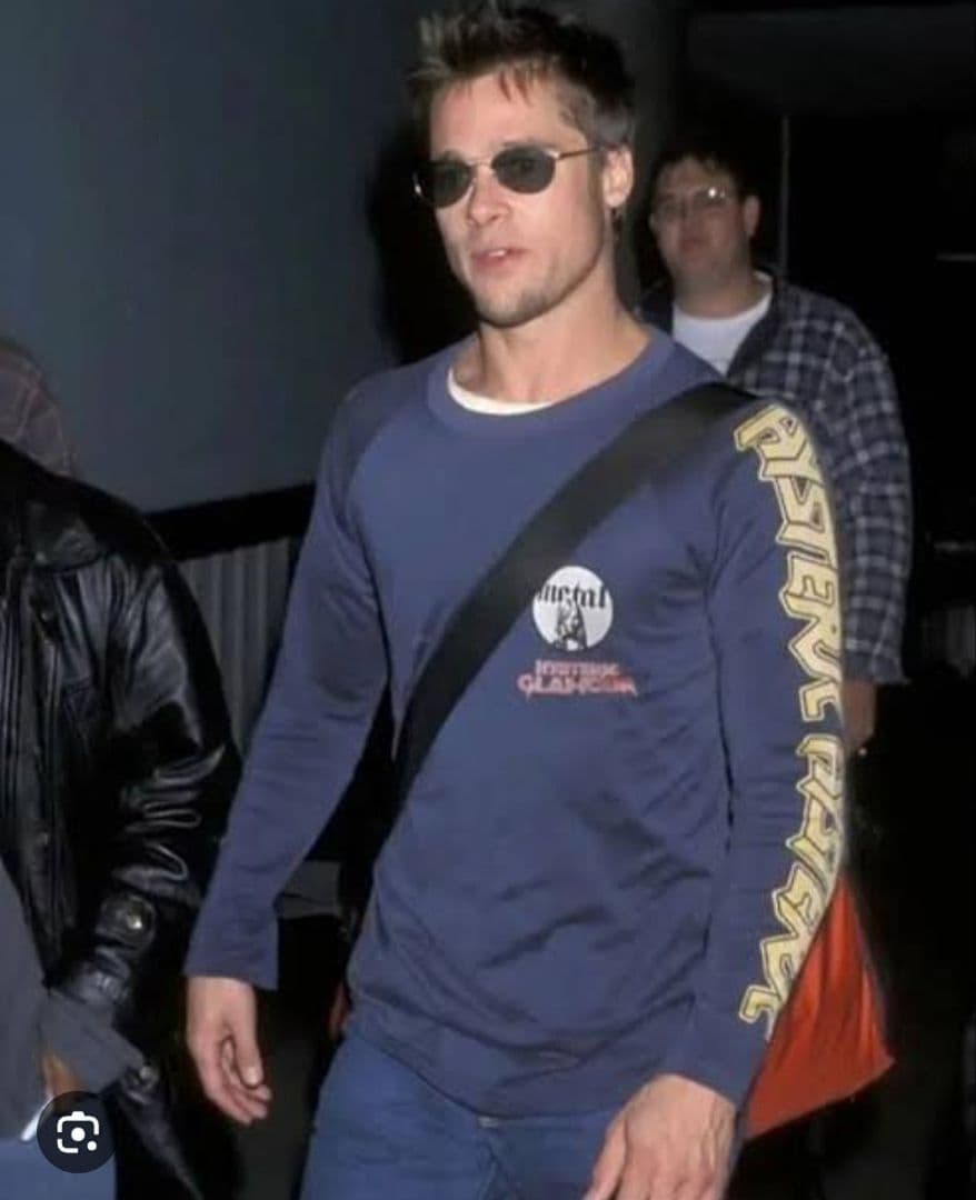 【00s】HYSTERIC GLAMOUR★ブラッドピット着 長袖カットソー