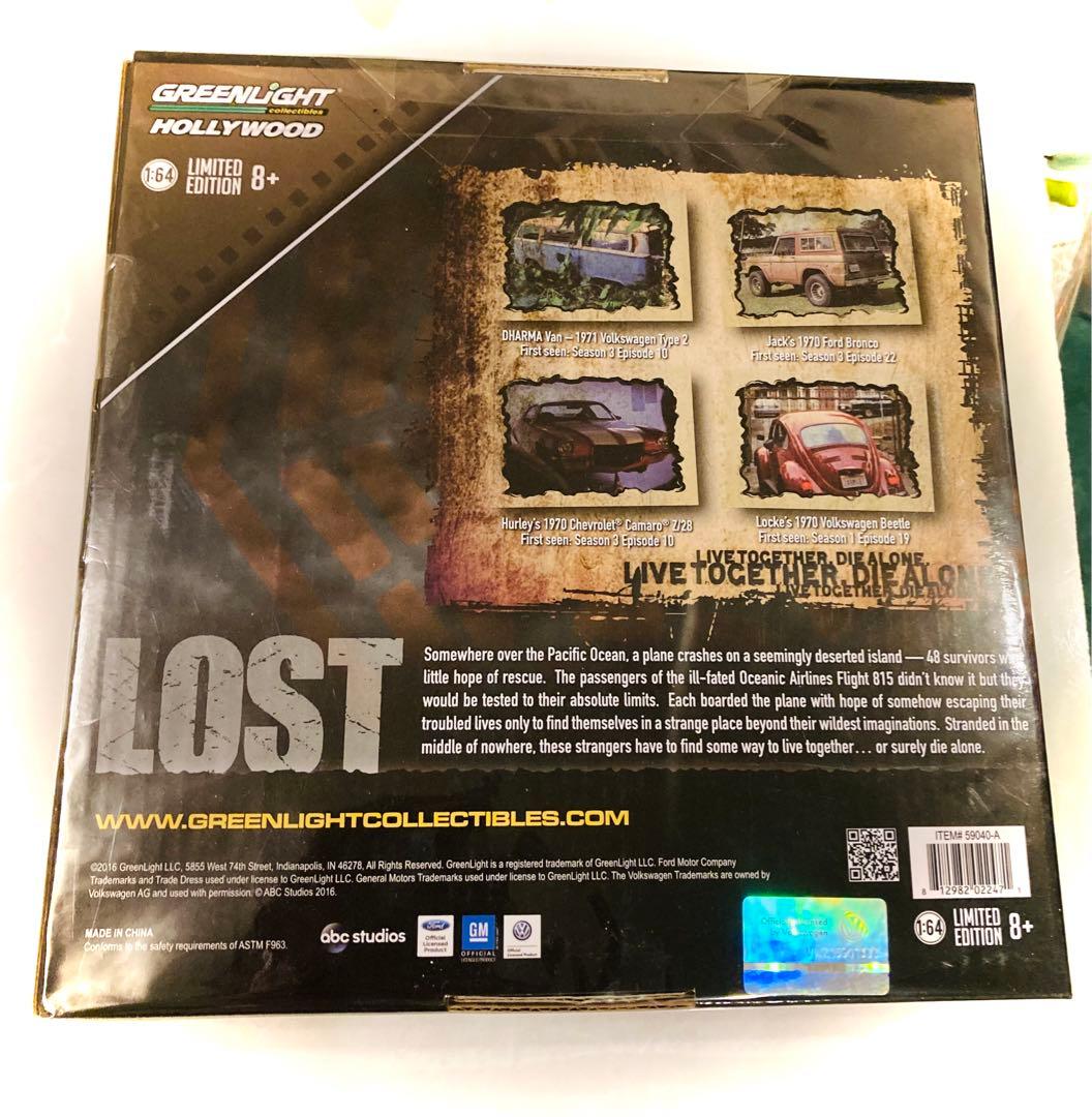 グリーンライト　LOST 1/64 4台セット