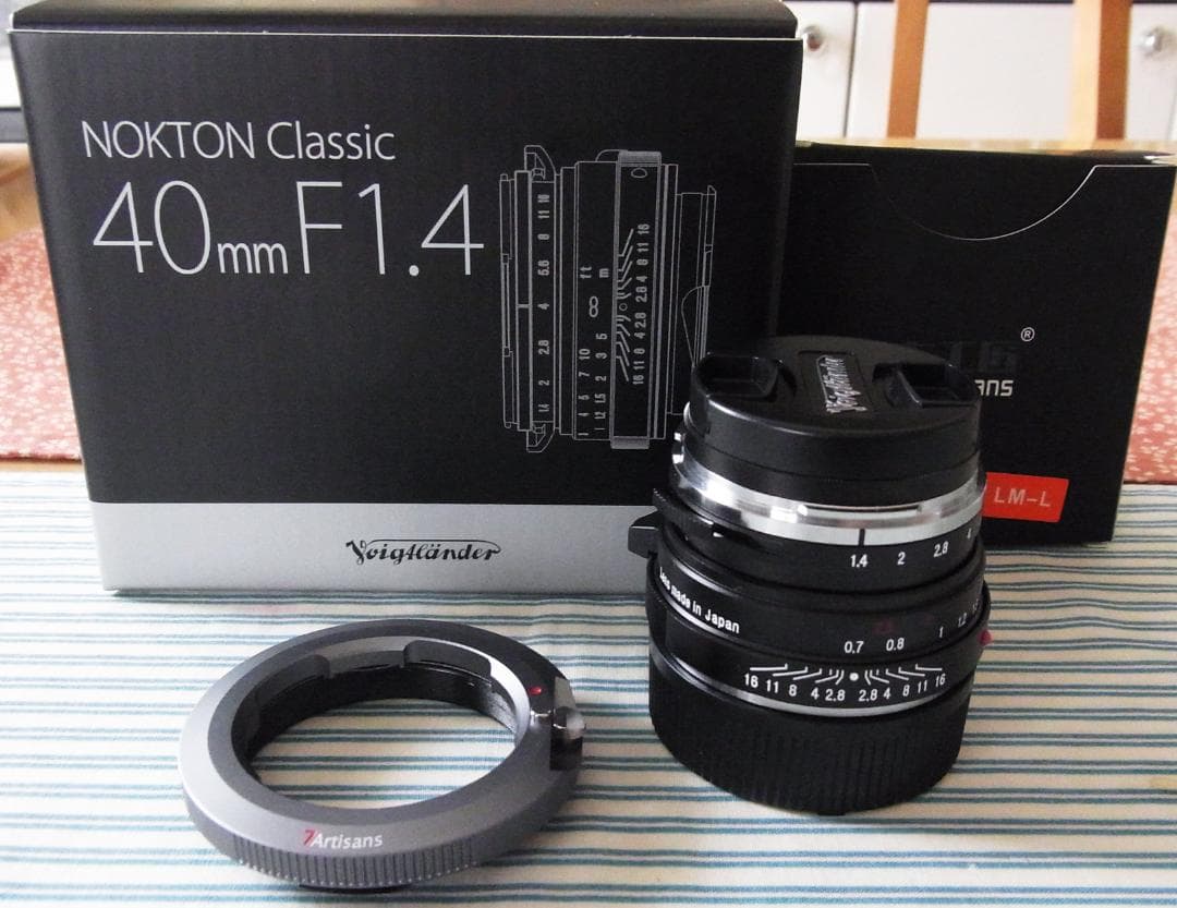 美品　NOKTON classic 40mm F1.4 S.C.　 VMマウント