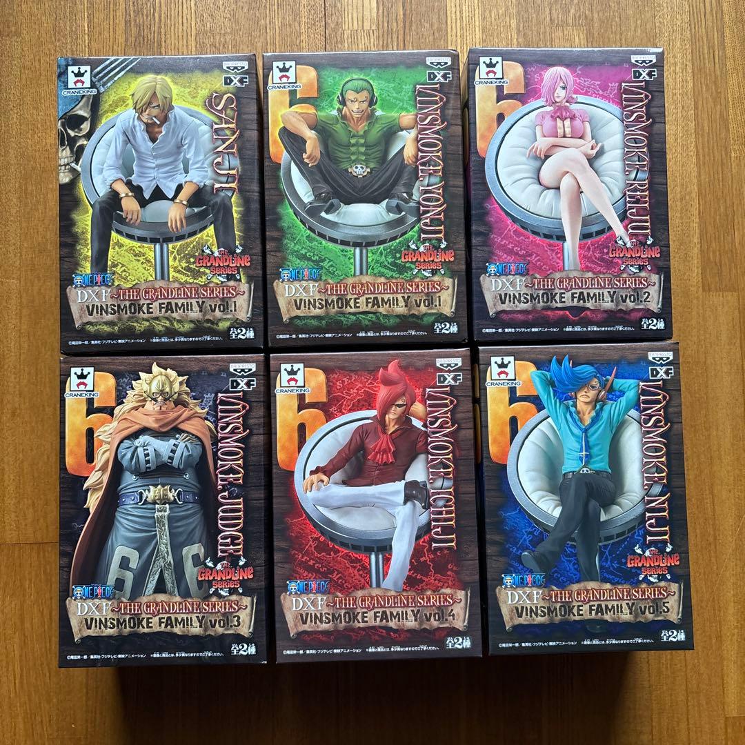 ワンピース Vinsmoke Family ヴィンスモークファミリー6体セット