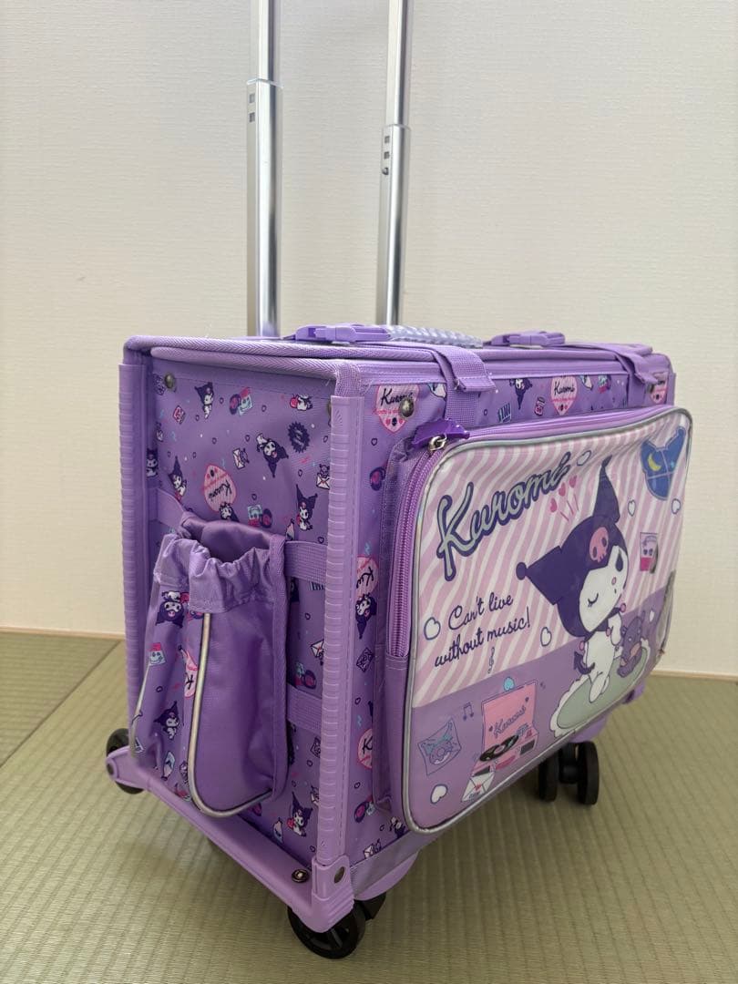 Kuromi キャリーケース 紫