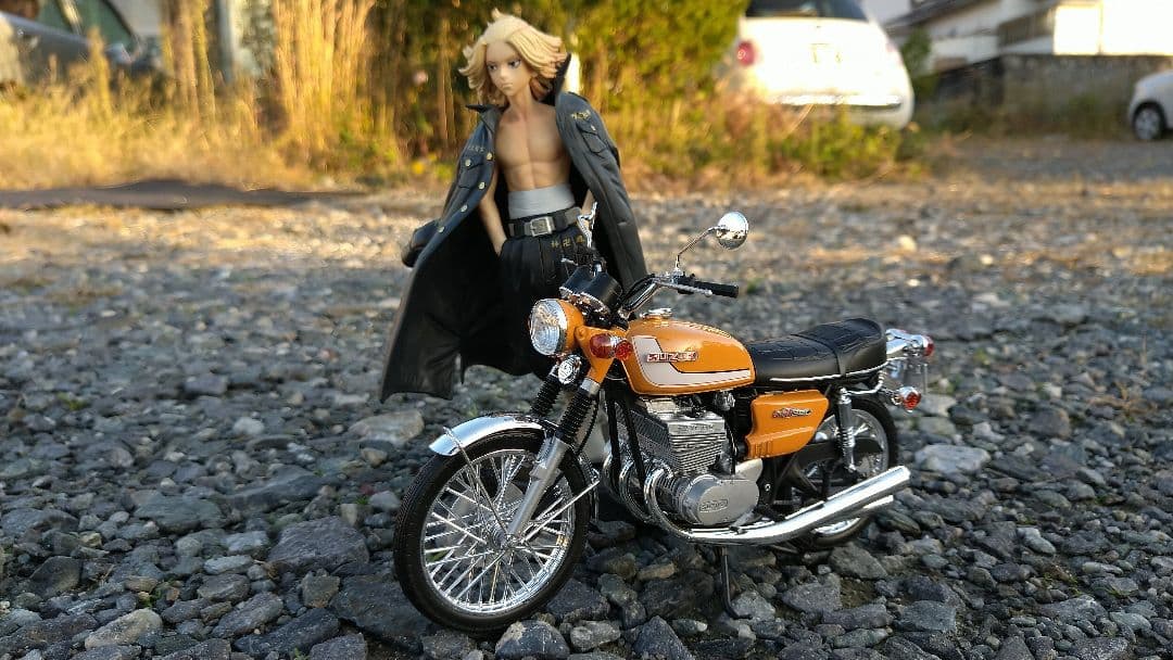 バイクプラモデル1/12 プラモデルのみの販売。製作専用