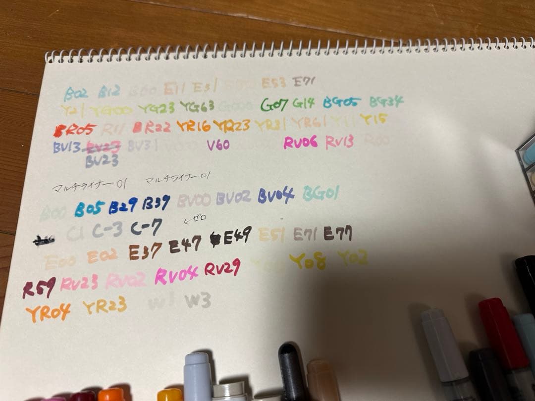 コピックチャオ 68本セット COPIC ciao .Too マルチライナー付