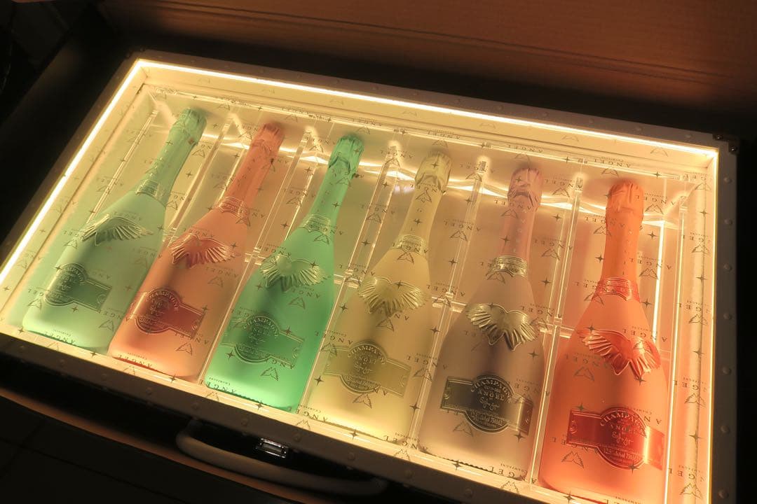 エンジェル パステルレヴリ アタッシュケース 6本セット シャンパン