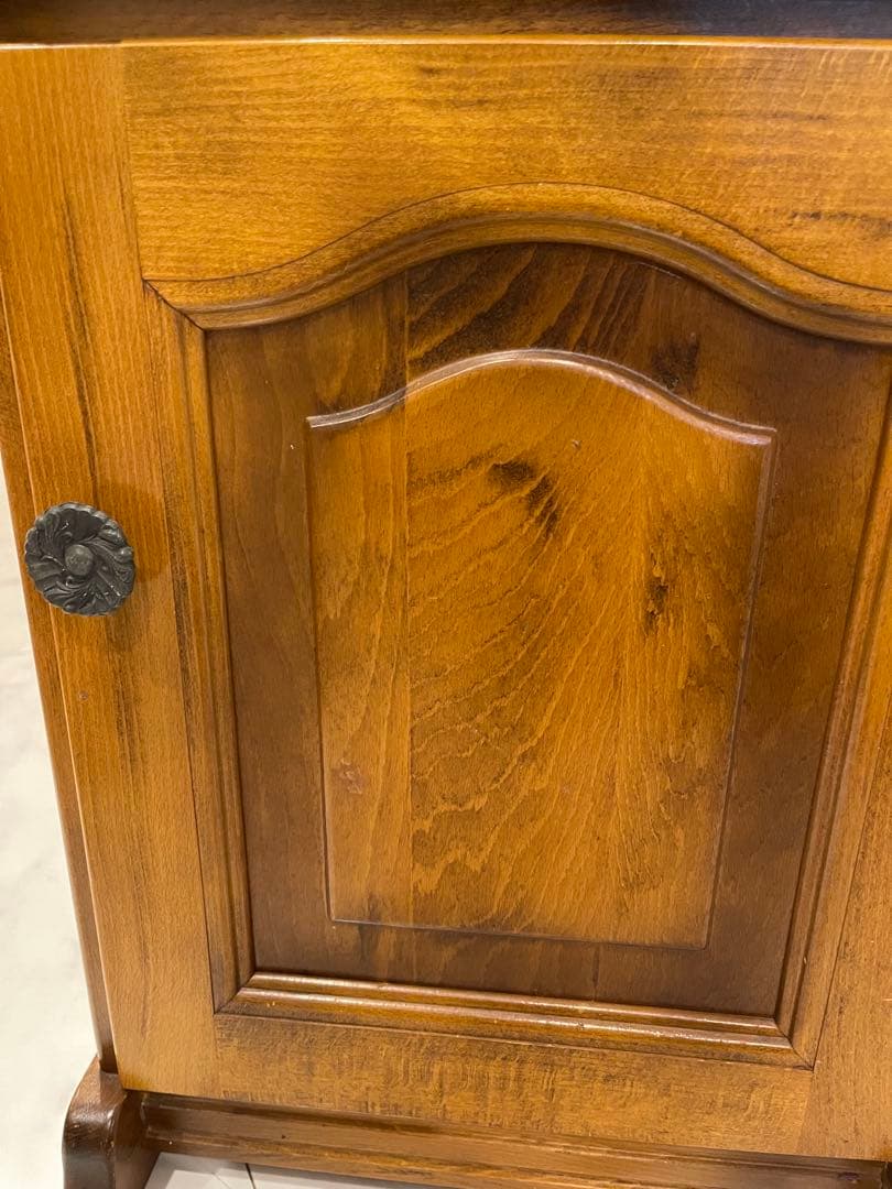 オールドカリモク　コロニアルシリーズ電話台