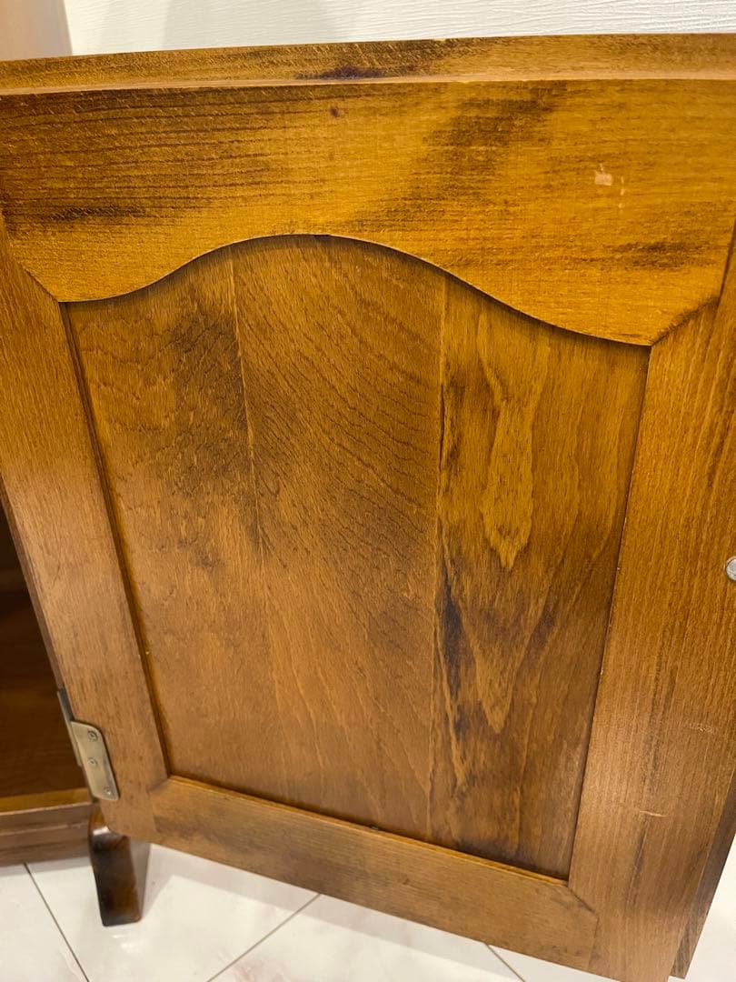 オールドカリモク　コロニアルシリーズ電話台