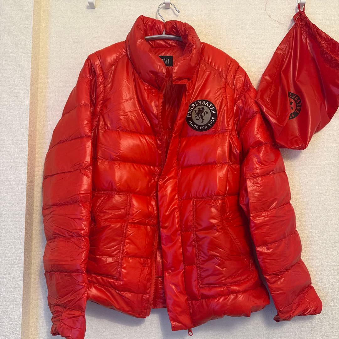 PEARLY GATES レディースジャケット サイズ2 レッド