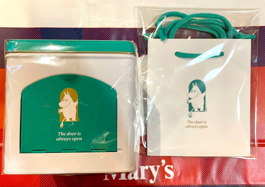 メリーチョコレート　ムーミン　限定品　80周年記念缶