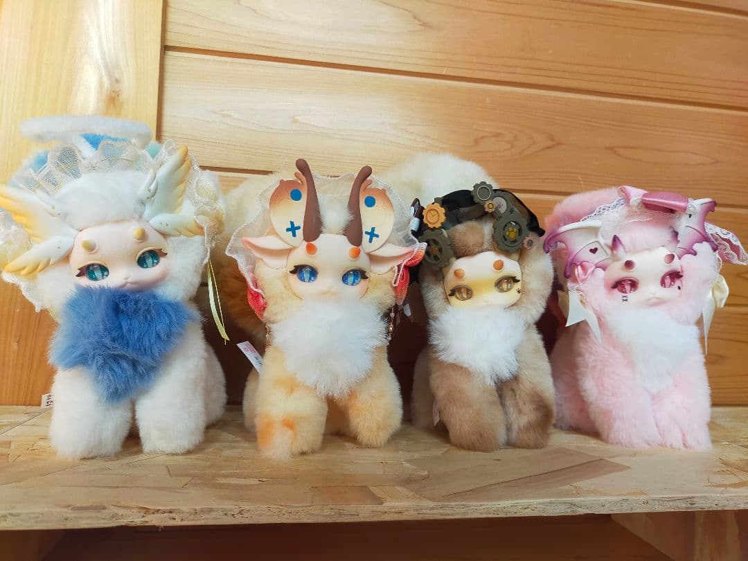 ファンタジーキャラクターぬいぐるみ4体セット