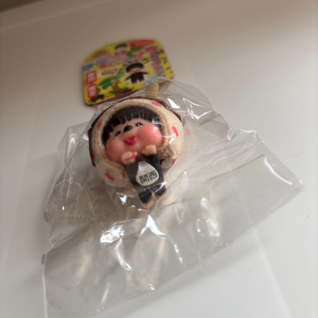 顔でか旅モン　飛び！たこ焼き　関西限定　ご当地モンチッチ　旅のみやげモンチッチ