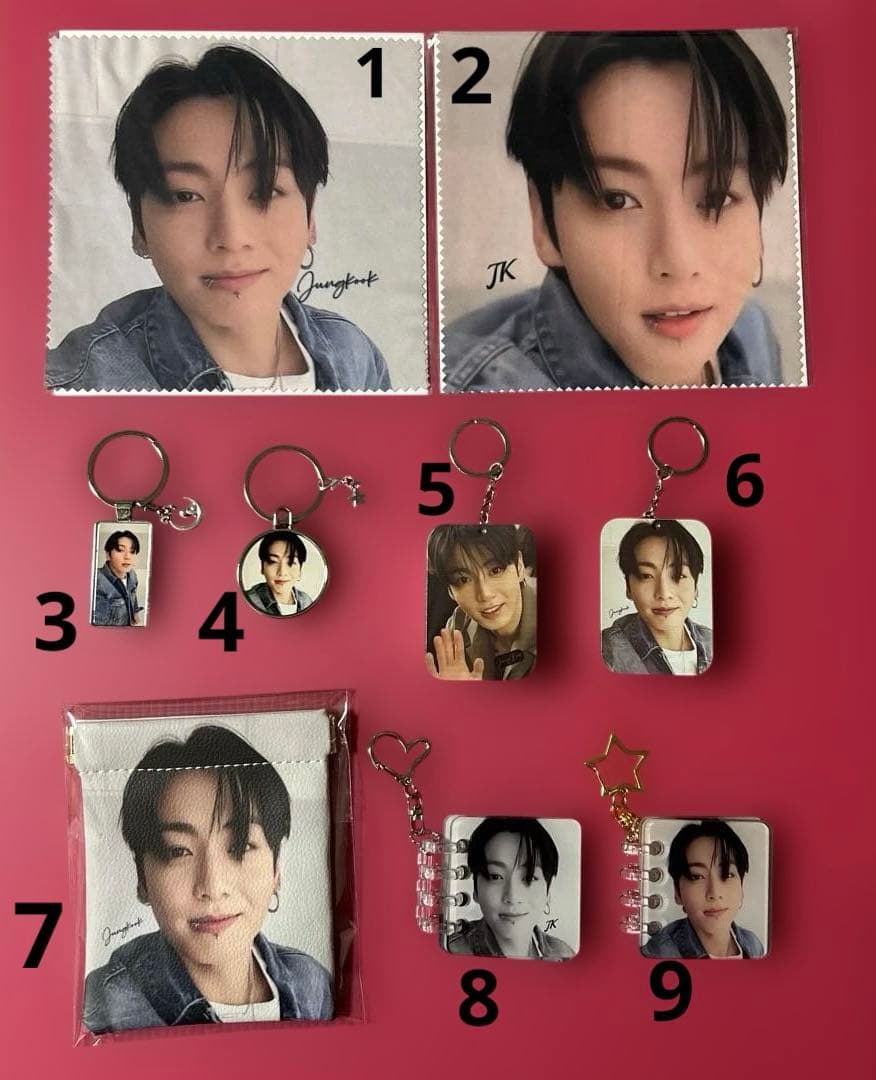 BTS Jungkook マグネットカードケース