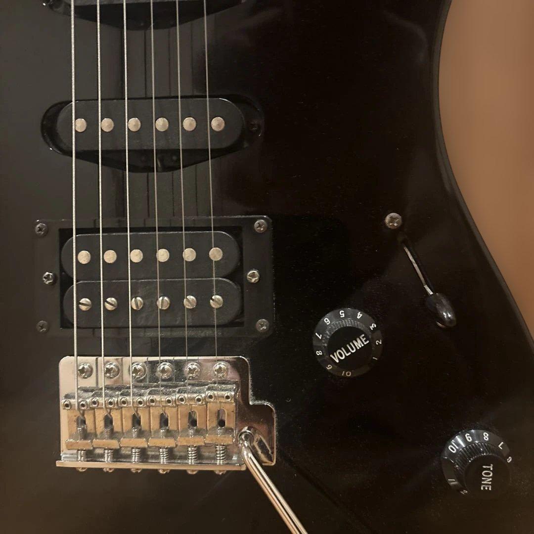 Yamaha RGX 112S BLACK トレモロアーム付 新品弦張替済