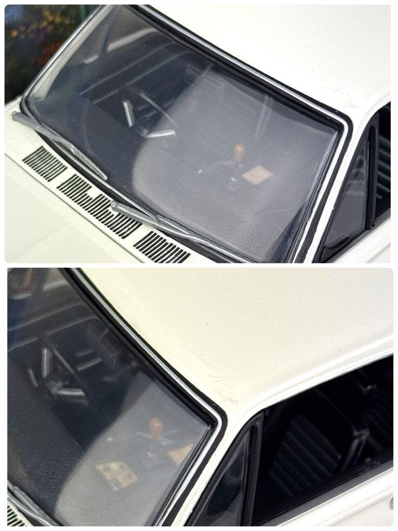 京商1/18日産スカイライン2000GT-R KPGC10 ホワイト ハコスカ