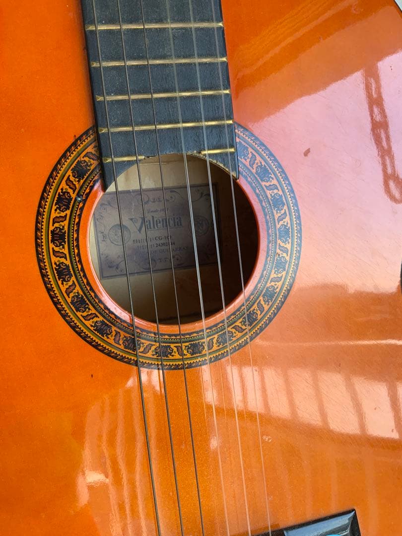 Valencia アコースティックギター オレンジ