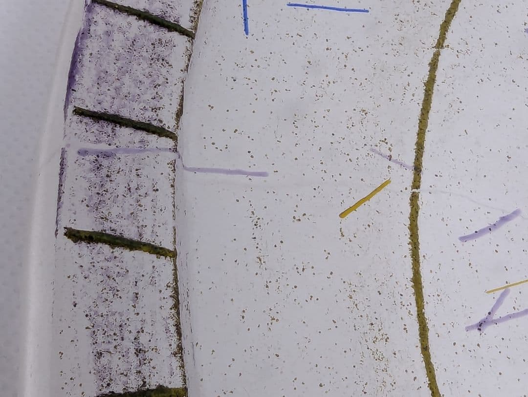 扇田克也　ガラス皿　未使用品