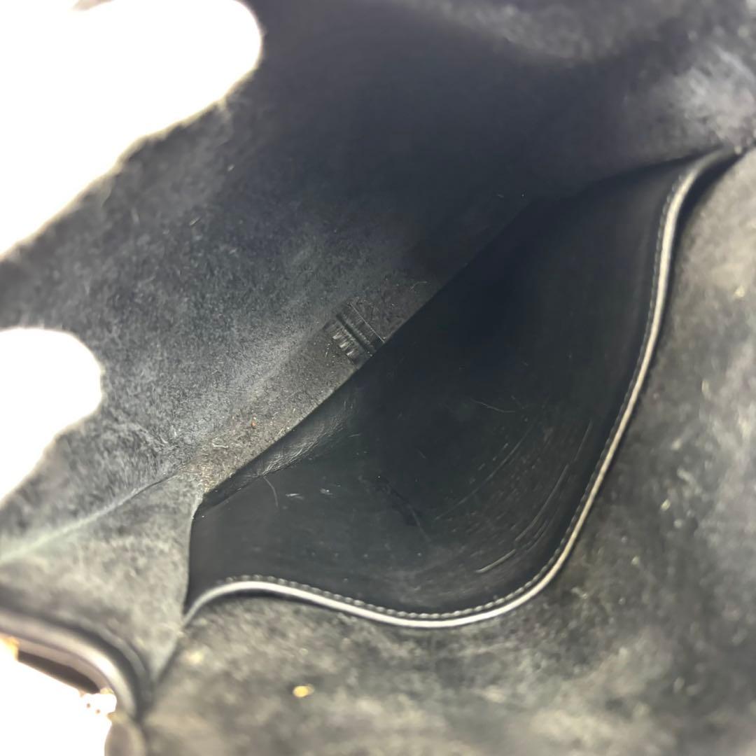 超希少！オールドコーチ　2way　ショルダーバッグ　黒　アメリカ製　ステーション