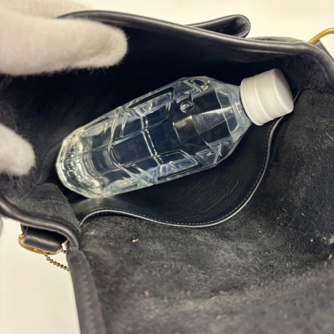 超希少！オールドコーチ　2way　ショルダーバッグ　黒　アメリカ製　ステーション