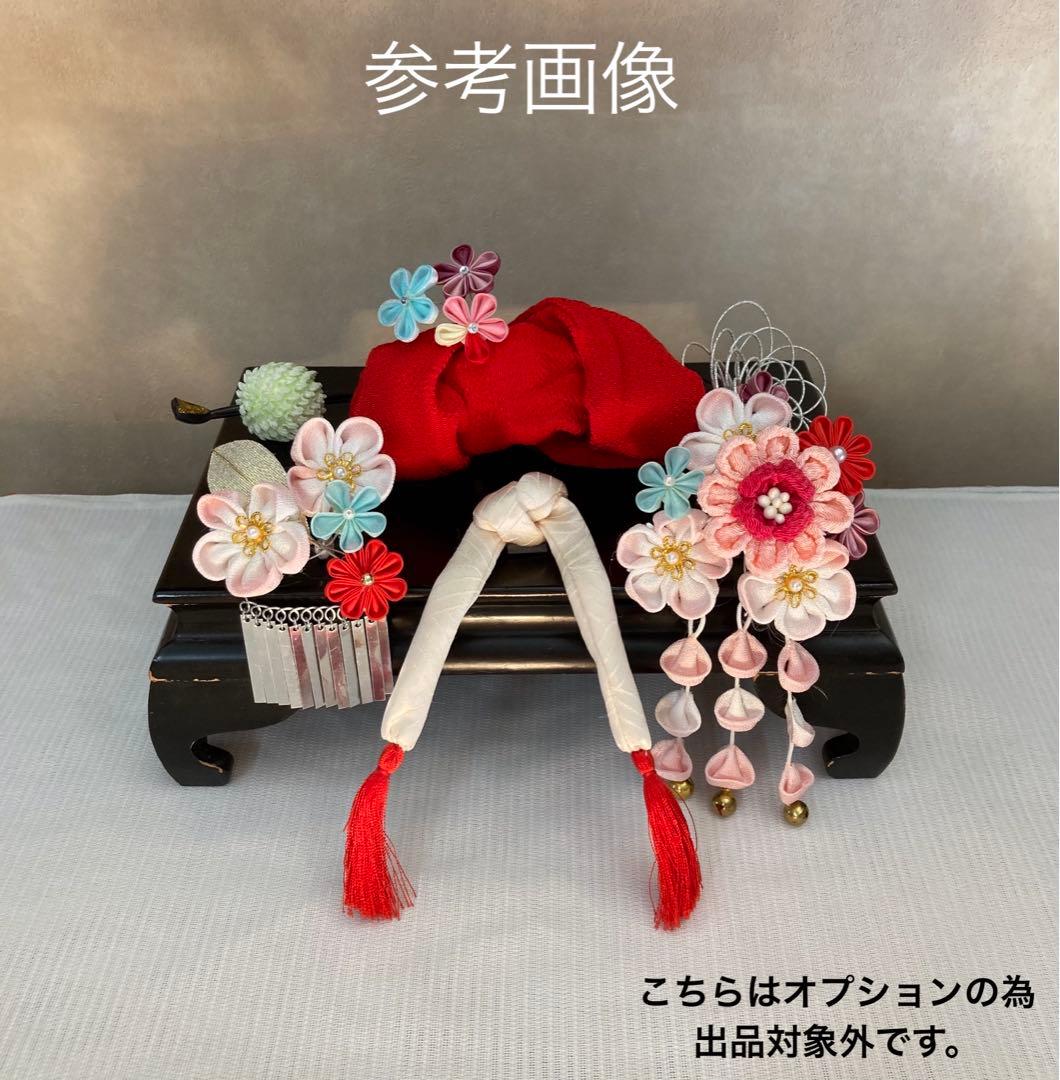 専用　七五三　正絹　被布　日本製　バック　草履　千歳飴袋　4点セット　少々訳あり