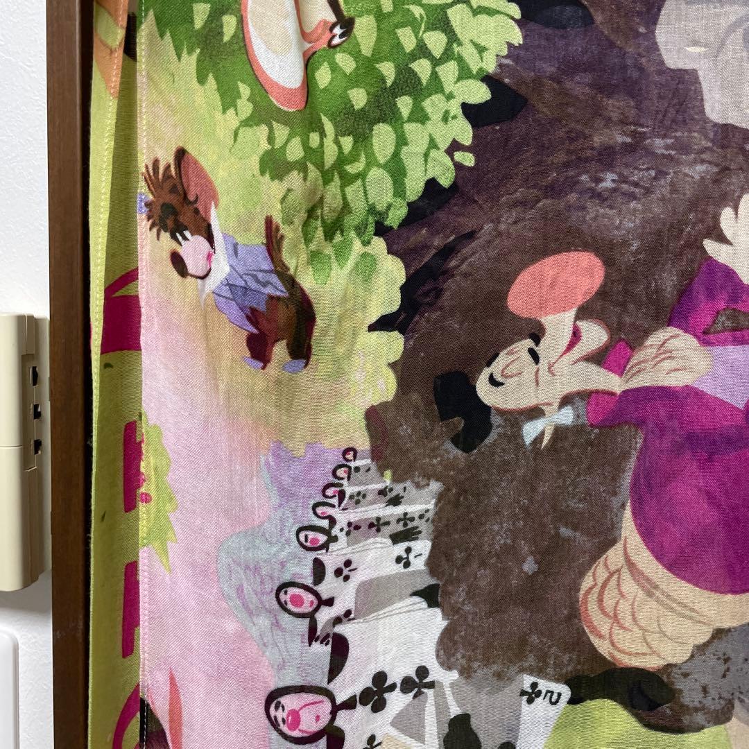 ディズニー　不思議の国のアリス　Alice ストール　ショール　レア　貴重　羽織