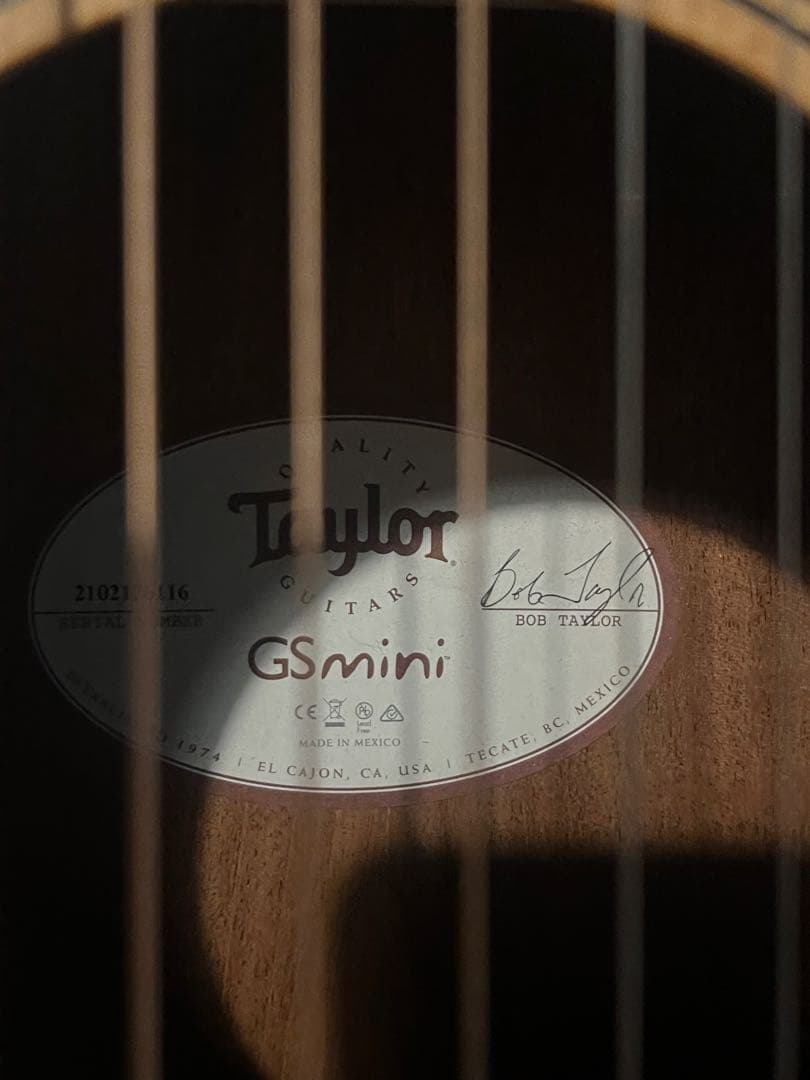 gs mini-e Taylor rosewood ES-2 エレアコ　ギター