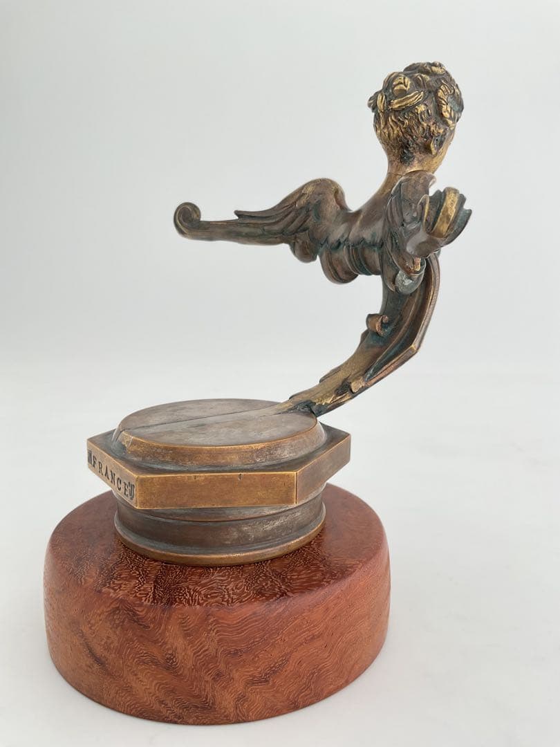 FrenchLady1910Bronze貴婦人JMTrident三叉槍貴族王公族