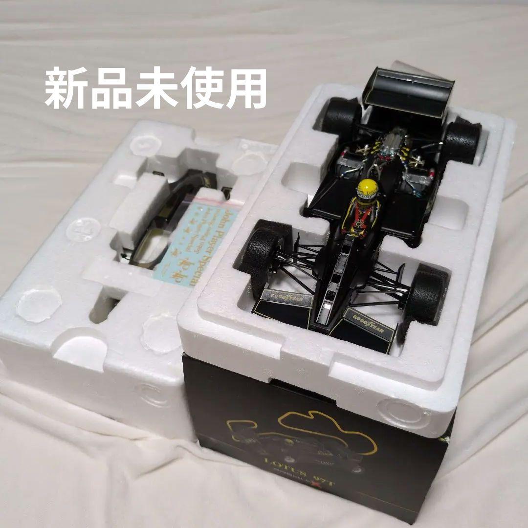 期間限定　未使用アイルトンセナLOTUS97t Premiumxミニカー1/18