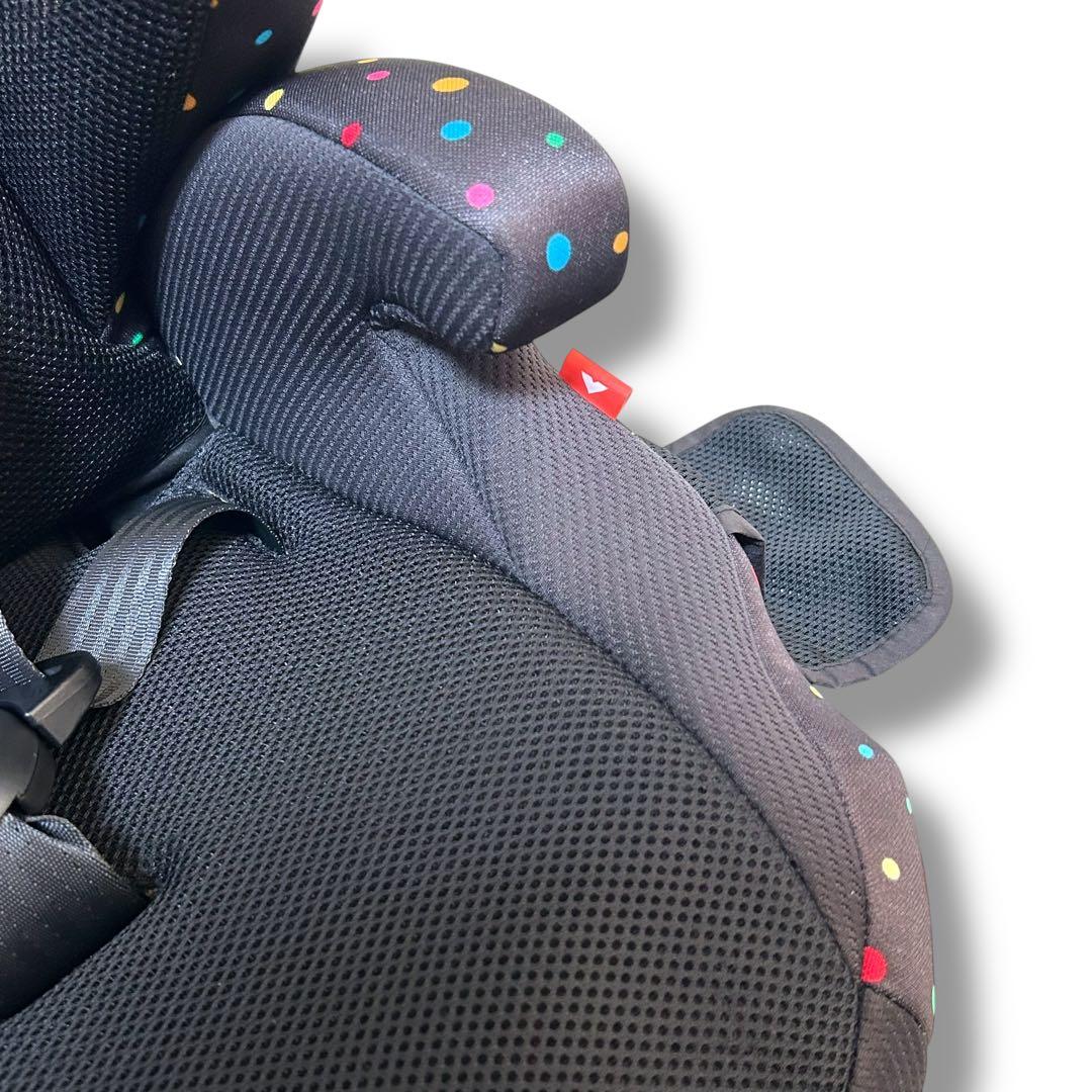 【ほぼ未使用】GRACO ジュニアシート Air Pop カラフルドット