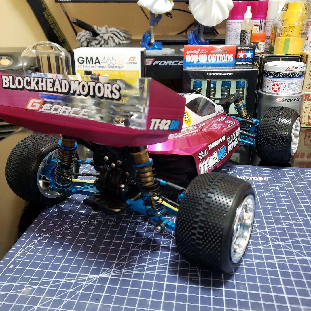 タミヤ TT-02BR フルオプション ハイエンド 4WD ピンク プロポセット