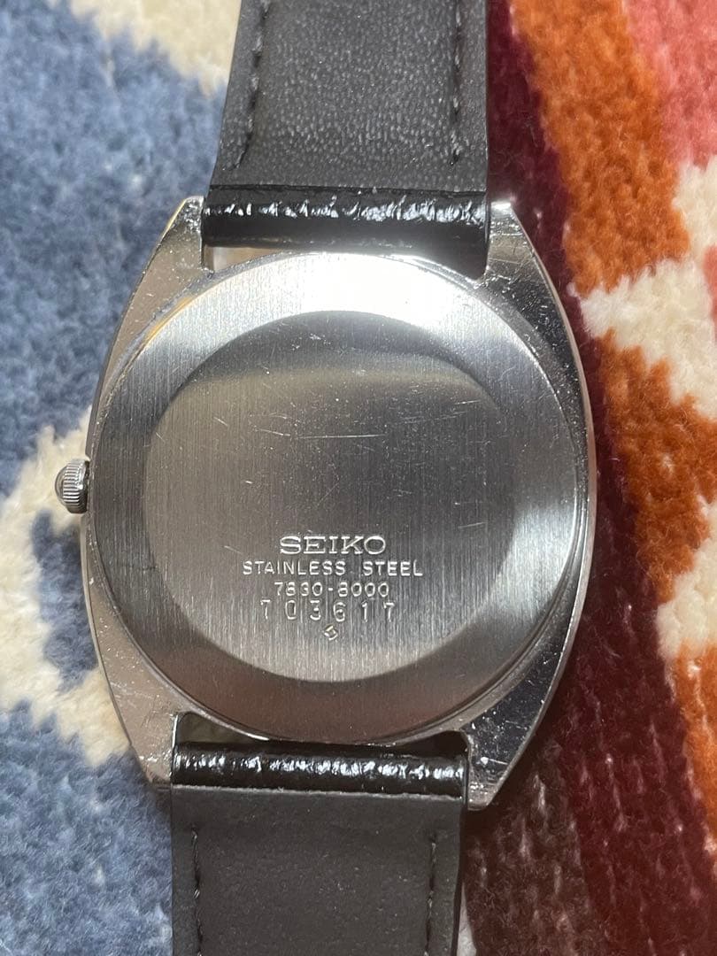 【希少⭐️ビンテージ】SEIKO クォーツ 腕時計 シャリオ シルバー ベルト新品