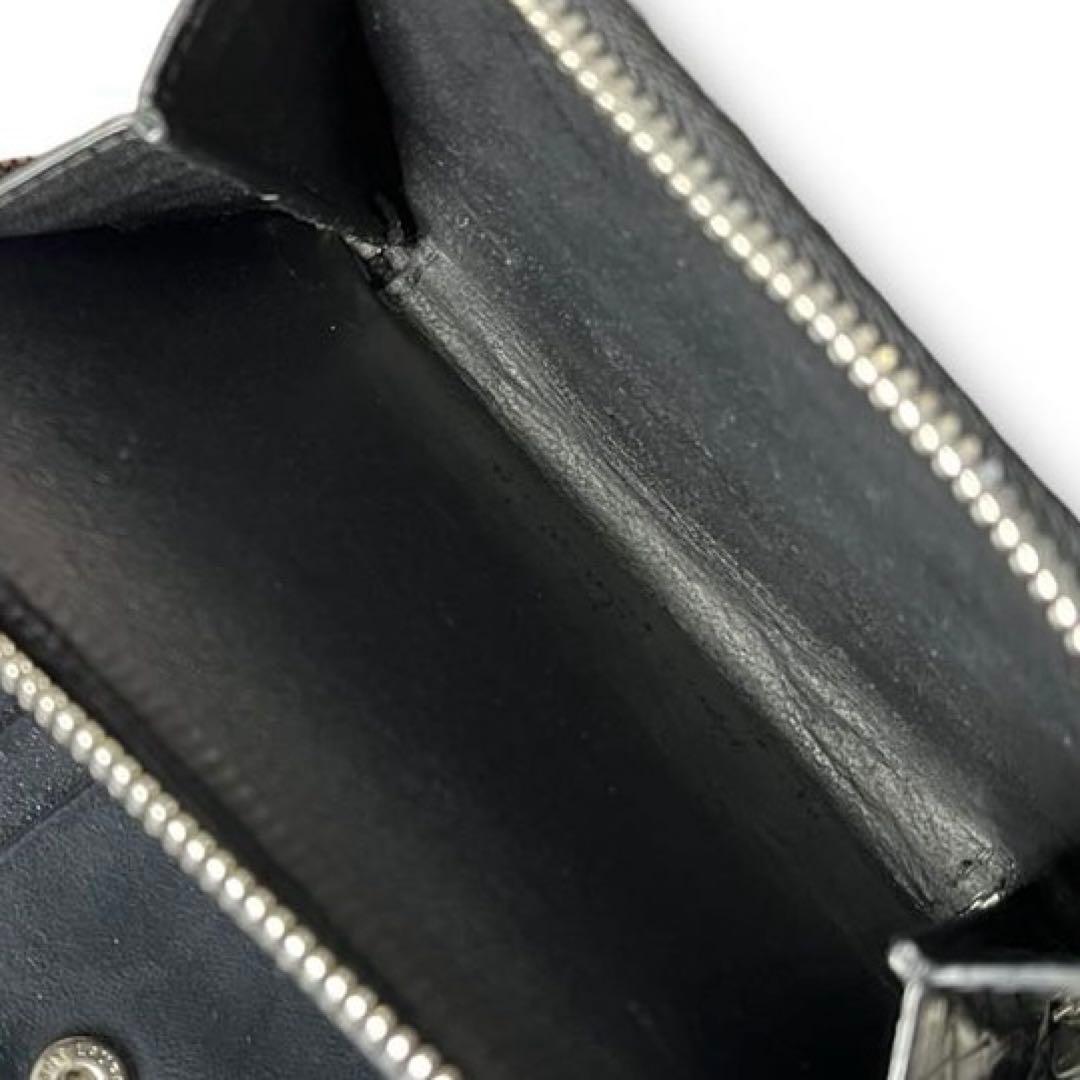 美品 サンローラン YSL カサンドラ レザー 財布 折財布 ウォレット 型押し