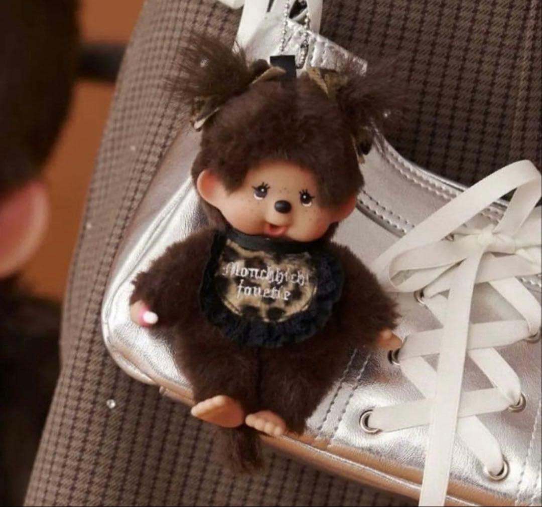 モンチッチ jouetie コラボ レオパード キーホルダー