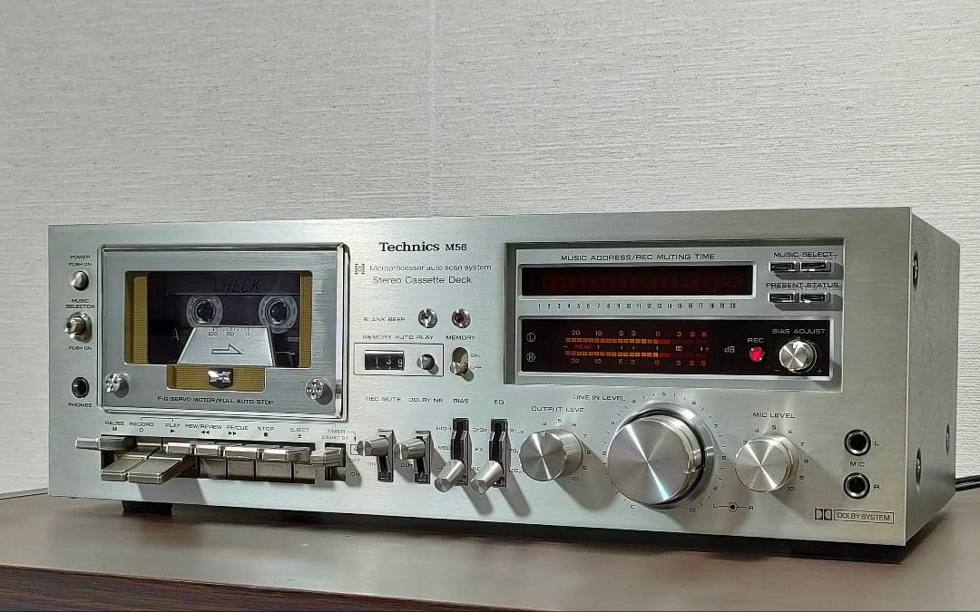 テクニクス Technics RS-M56 カセットデッキ【録音再生良好】⑤
