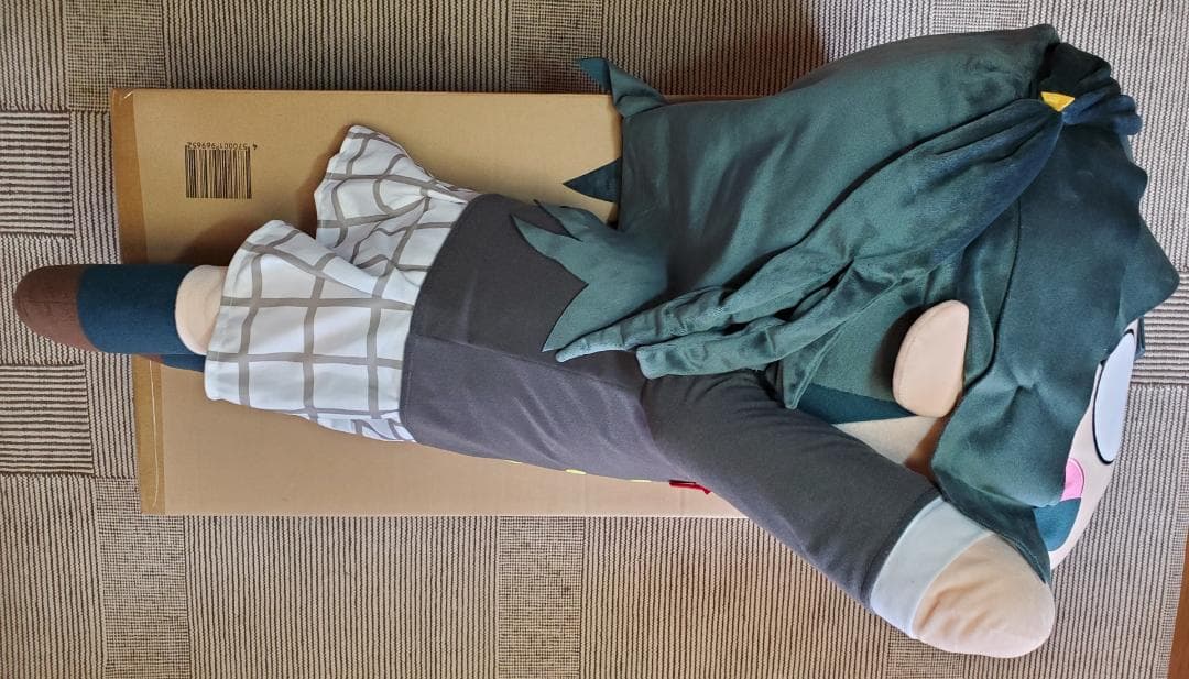 テラジャンボ　優木せつ菜ちゃん　ラブライブ！虹ヶ咲　寝そべり