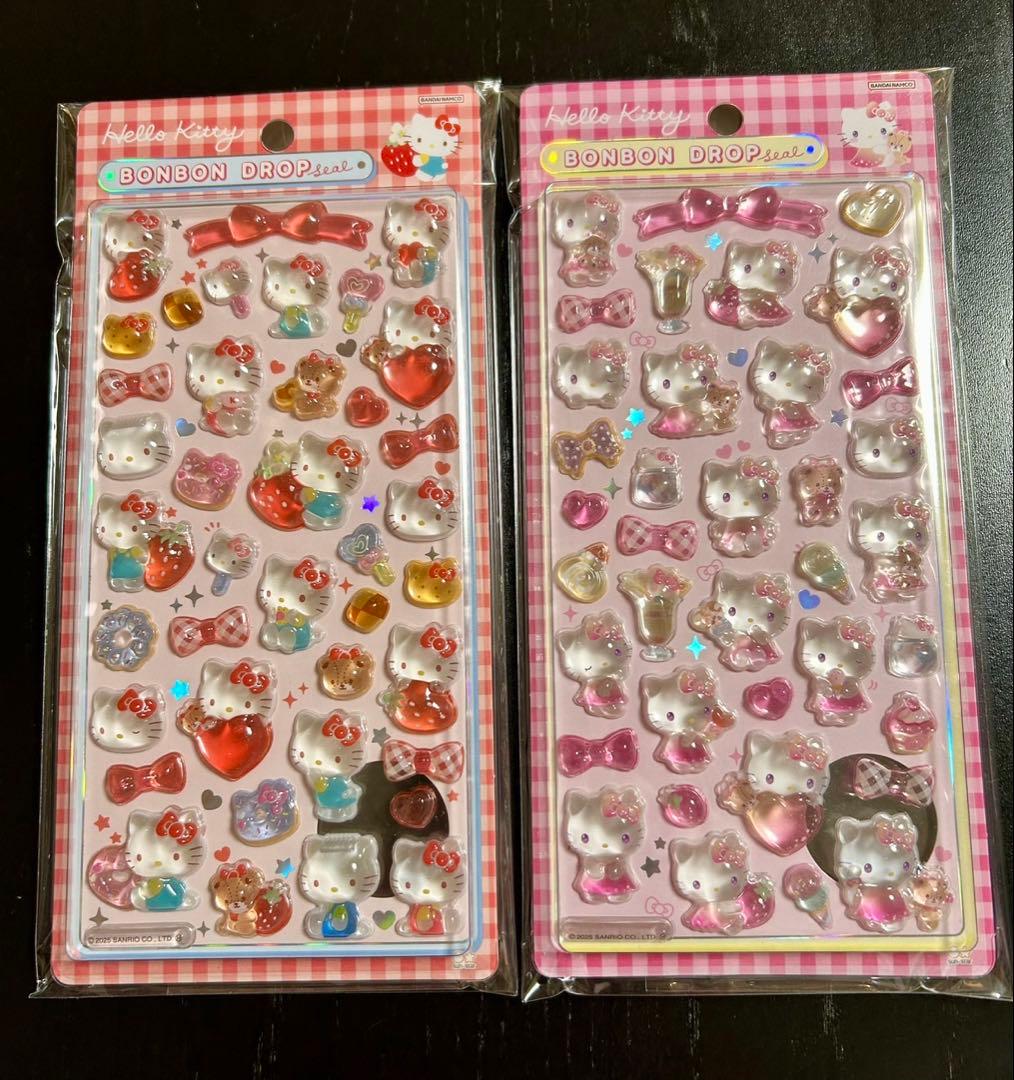 正規品　ボンボンドロップシール　サンリオ　第二弾　コンプリート
