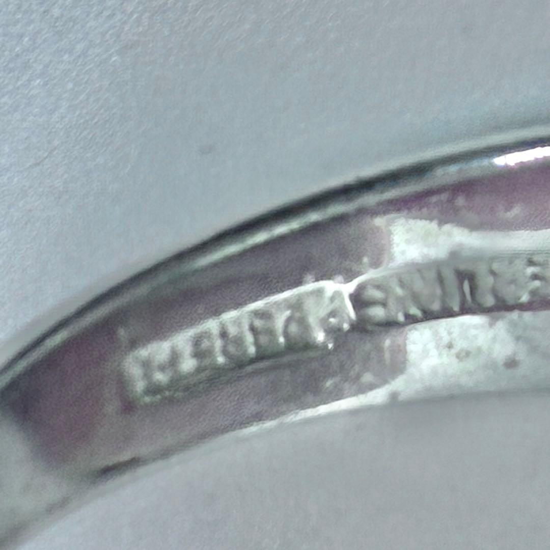 オールドティファニー シグネット カーブドハート リング 10.5号 シルバー