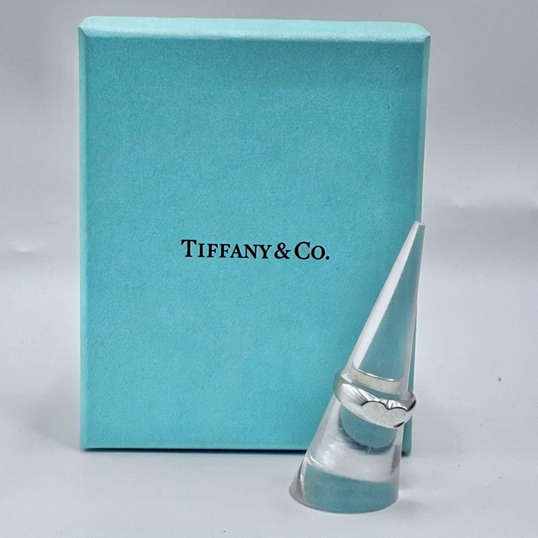 オールドティファニー シグネット カーブドハート リング 10.5号 シルバー