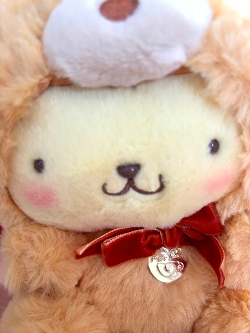 サンリオ ポムポムプリン ぬいぐるみ マスコットキーホルダー ミニポーチ