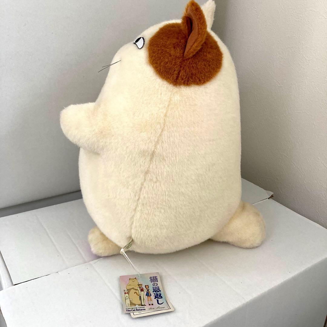 2002年 Lサイズ ムタ 猫の恩返し ジブリ ぬいぐるみ サンアロー ムタさん