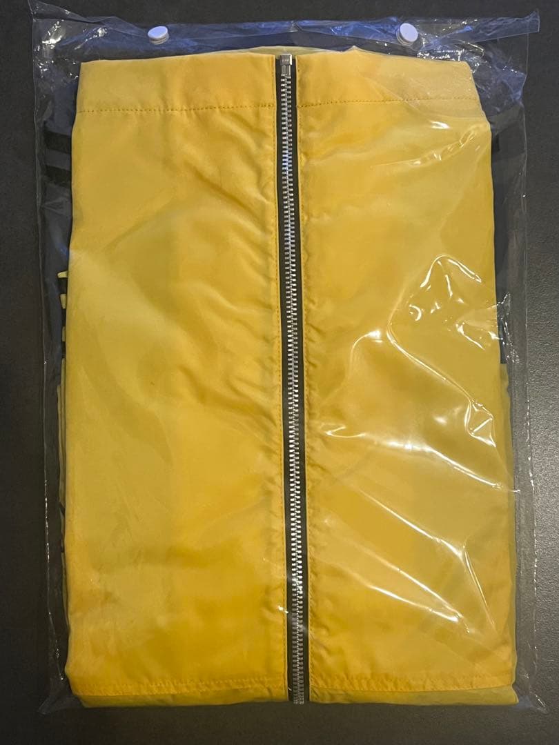 X JAPAN / hide 刺繍 60th ラインパーカー イエロー サイズ1