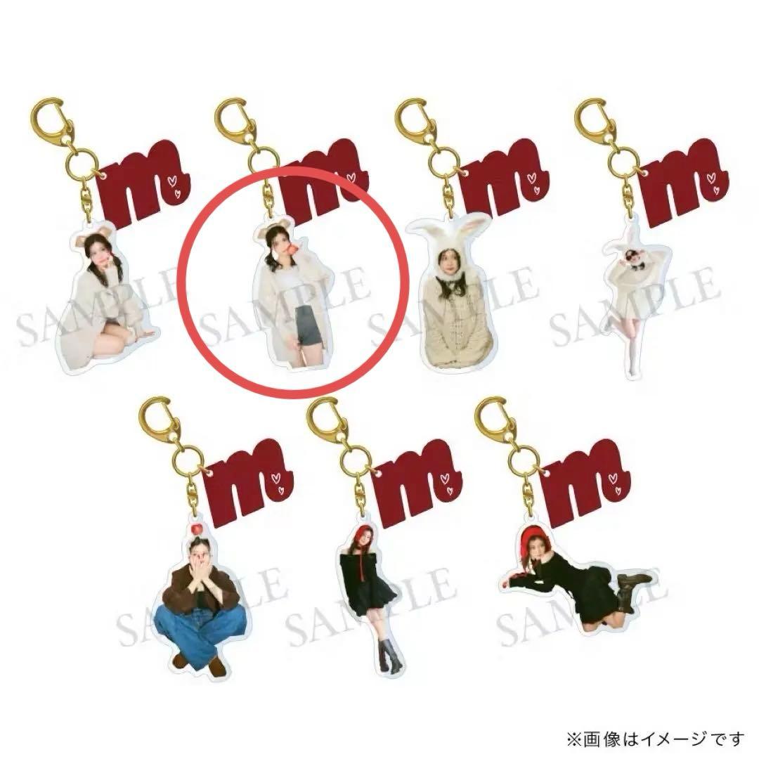 生見愛瑠 めるる クリアトレカ コンプ アクリルキーホルダー ファンクラブ限定