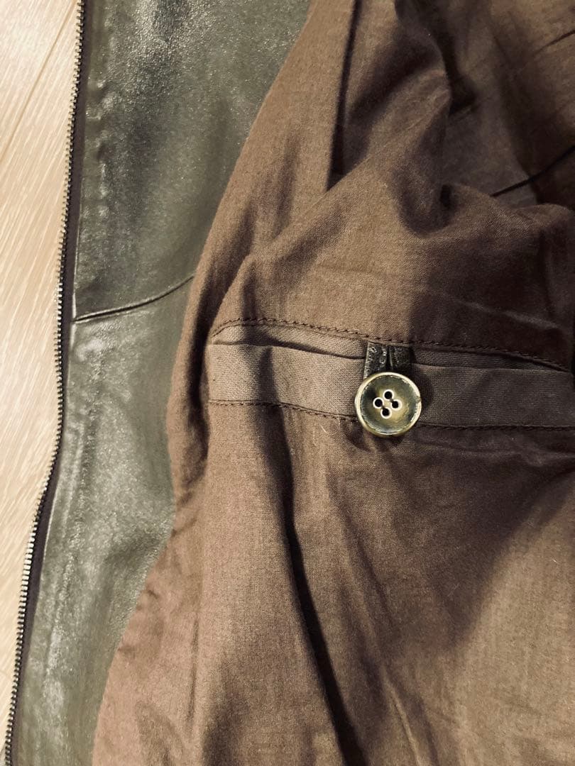 EMMETY JURI ブラウン サイズ48 ユリ エンメティ