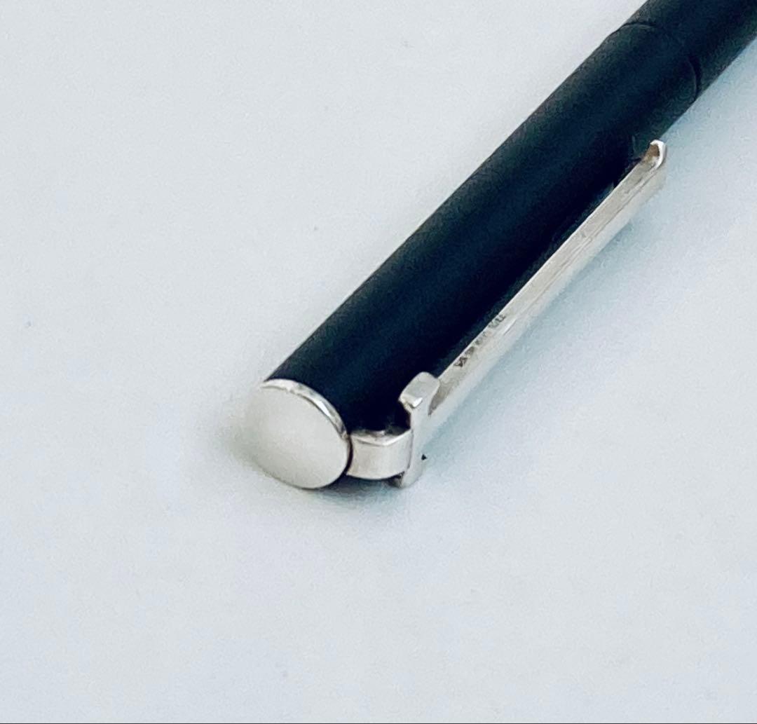 シルバー925◆ティファニー純銀ボールペン　スターリング Tiffanyブラック