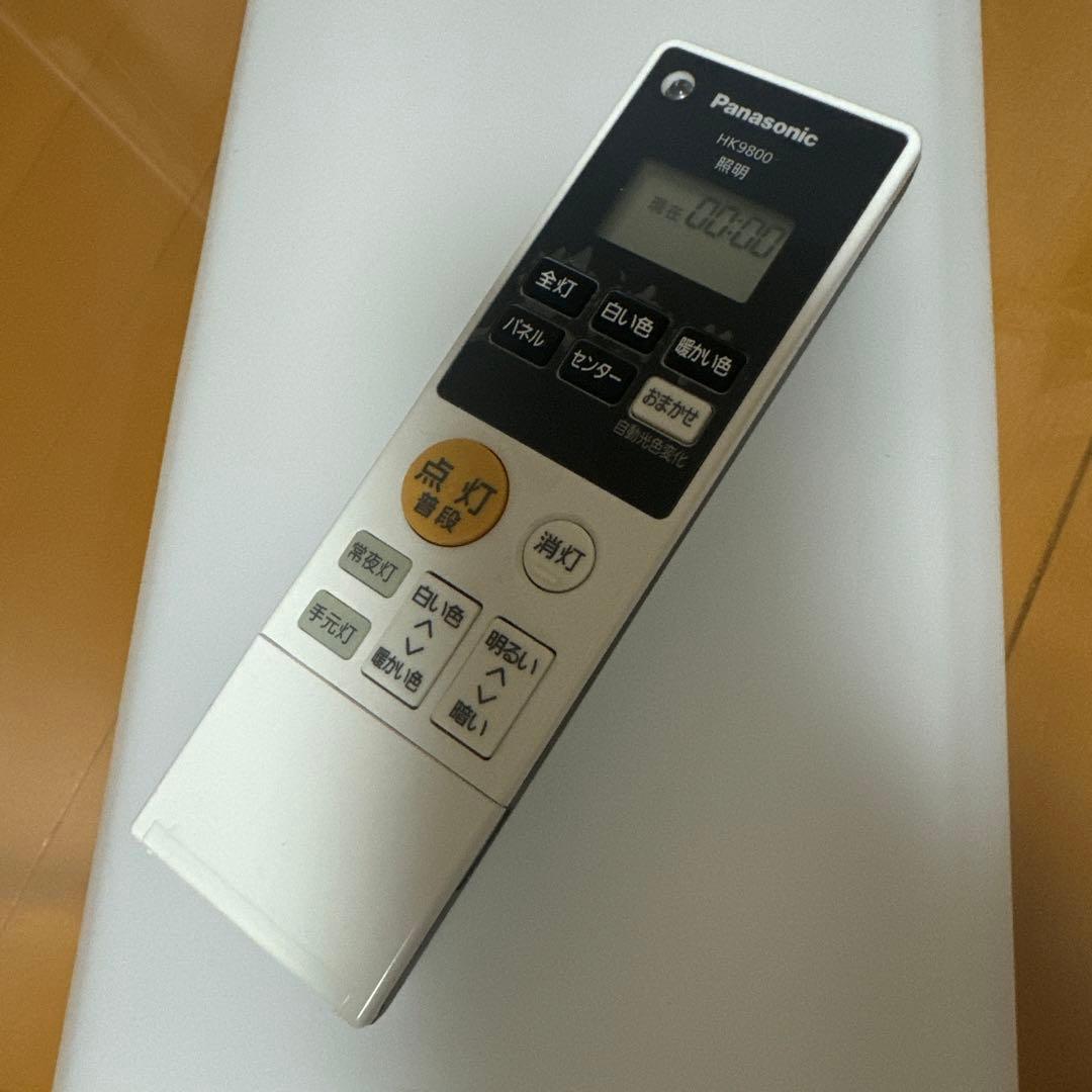 パナソニック LEDシーリングライト HH-CE1296A 12畳 リモコン付属