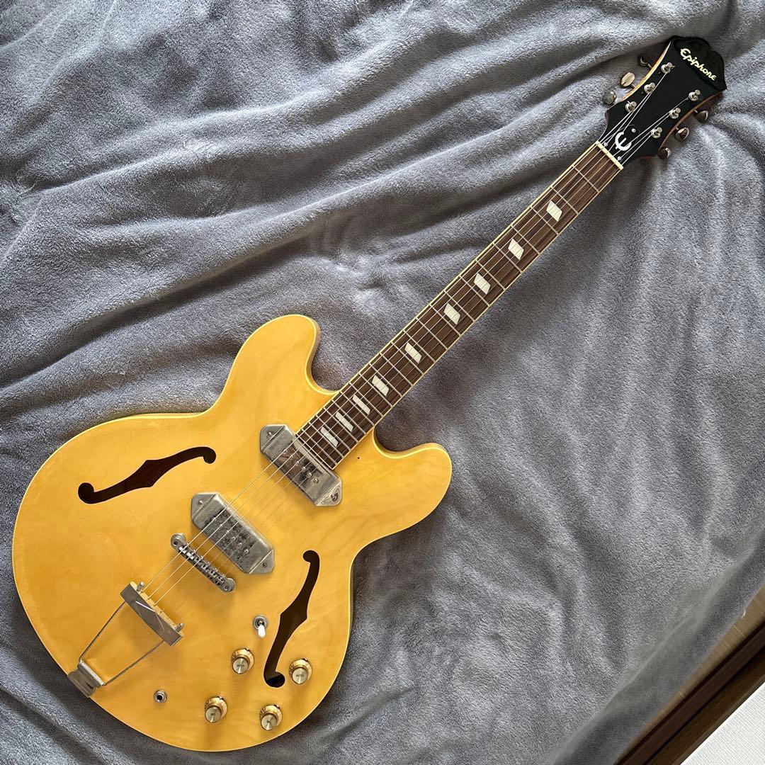 Epiphone Casino Natural ジョンレノン風　オマケ付き