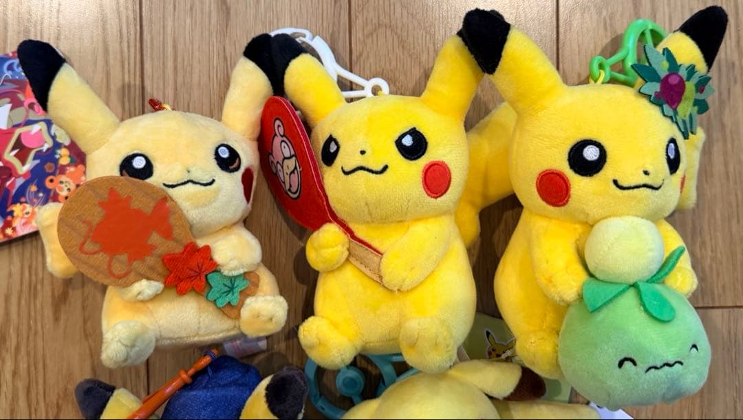 ポケモンセンター限定 カラビナ付きマスコット ピカチュウ まとめ売り