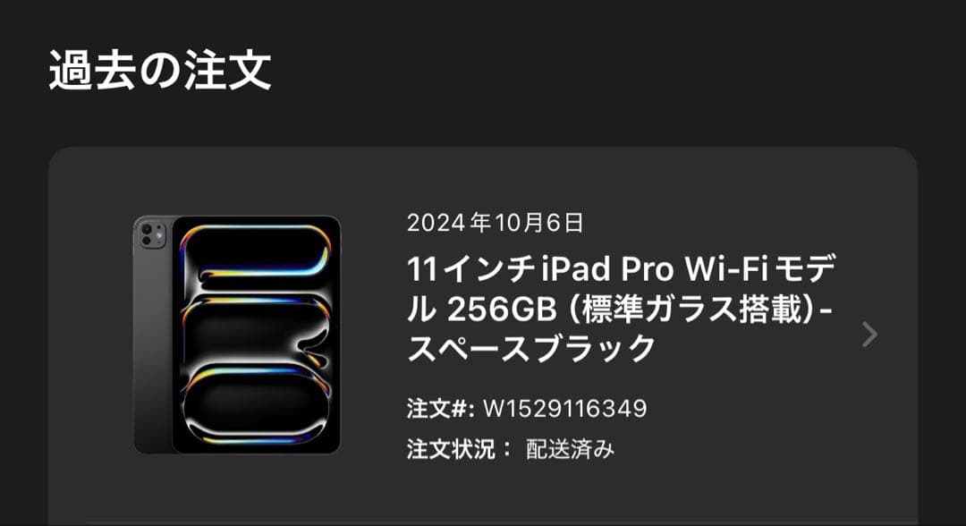2日間大幅値下げ　iPad Pro11インチ第5世代