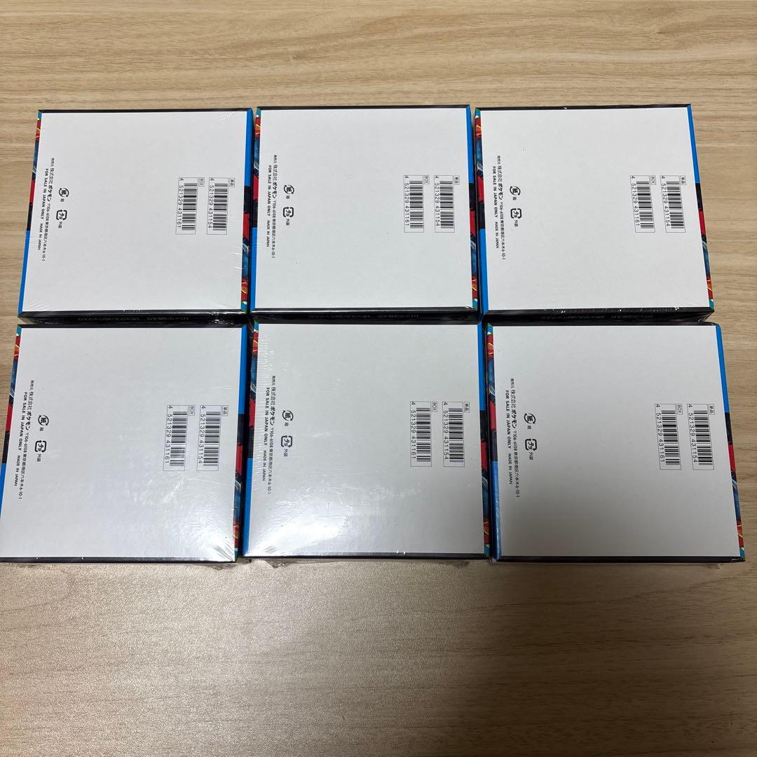 ポケモンカードゲーム メガブレイブ6ボックス シュリンク付き