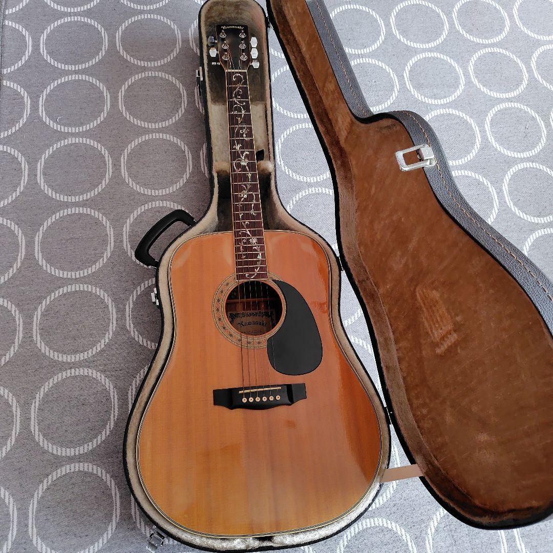 Kawasaki アコースティックギター ハードケース付き